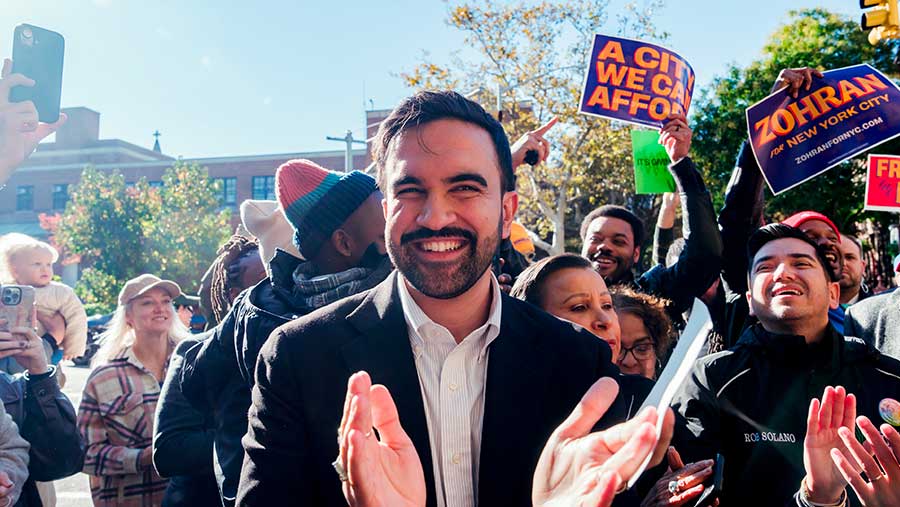 Zohran Mamdani (Adam Gray/Bloomberg)