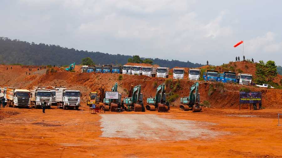 Satgas PKH Sita Tambang Ilegal di Morowali. (Dok Kejaksaan Agung)