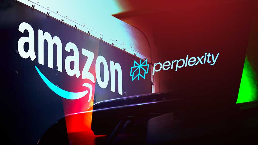 Ilustrasi Amazon Vs Perplexity (Bloomberg)