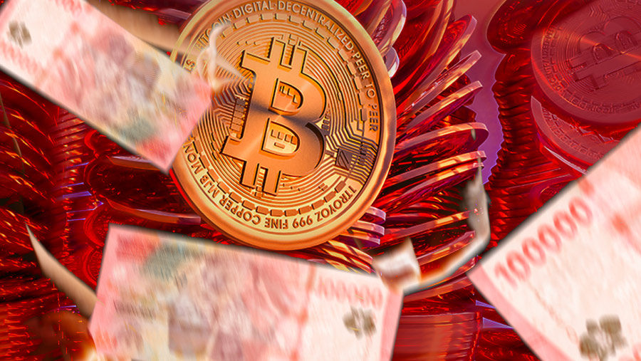 Penyebab Bitcoin terguncang Dana kabur Rp.752,89 triliun (Diolah)