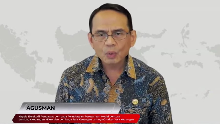 Anggota Dewan Komisioner Bidang PVML OJK, Agusman. (Dok: Otoritas Jasa Keuangan)
