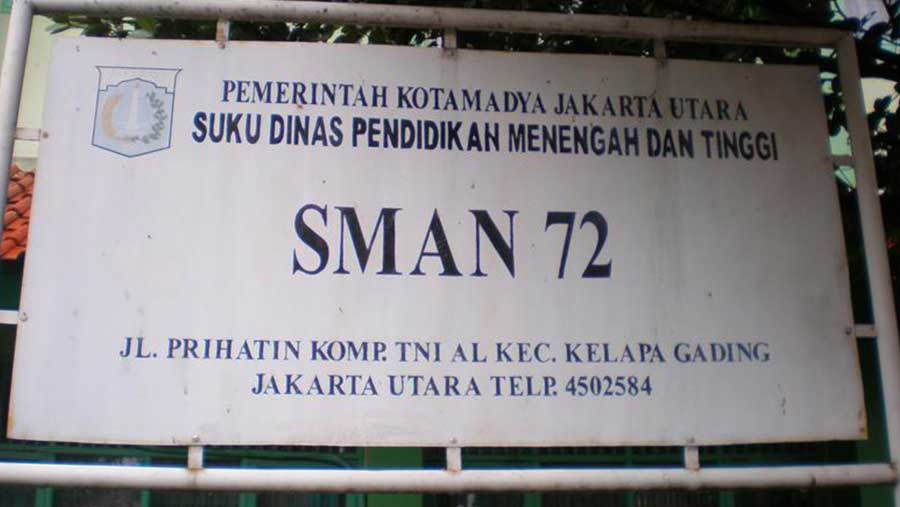 SMAN 72 Kelapa Gading (Dok. Kemendikdasmen)