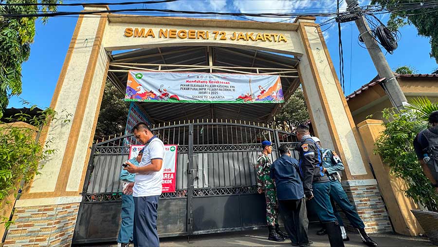 SMAN 72 Kelapa Gading (Bloomberg Technoz/Andrean Kristianto)