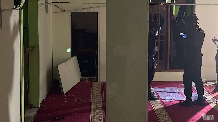 Korban tersebut mendapatkan luka ringan hingga sedang dan dirawat di Rumah Sakit. (Bloomberg Technoz/Andrean Kristianto)