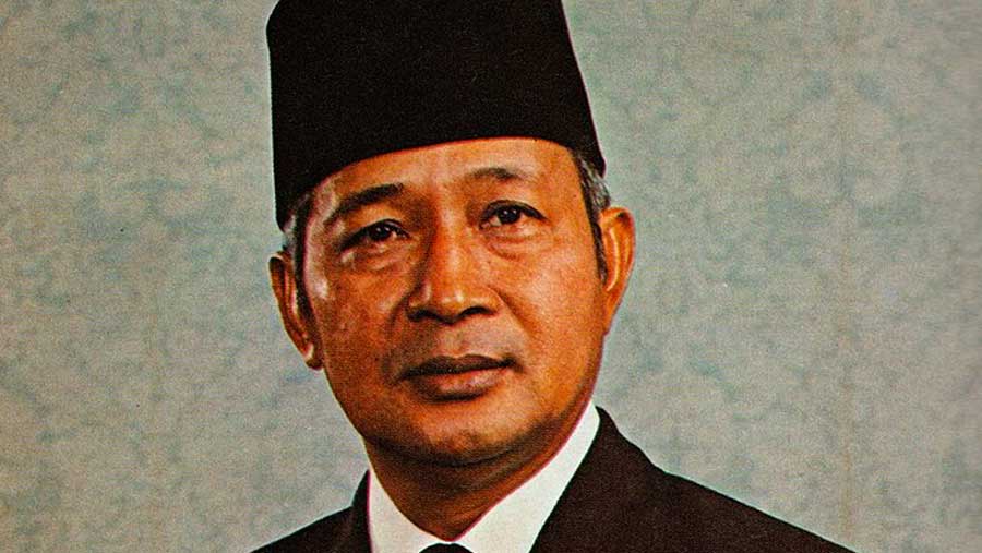 Presiden Indonesia ke-2, Soeharto. (Tangkapan Layar via Wikipedia)