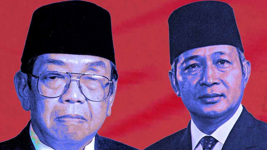 Soeharto Sah Jadi Pahlawan Nasional, Gus Dur hingga Mertua SBY (Bloomberg Technoz/Asfahan)