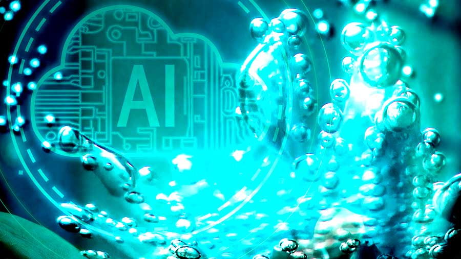 Ilustrasi AI dan hype proyek investasi pusat data mengarah ke potensi bubble (Diolah)