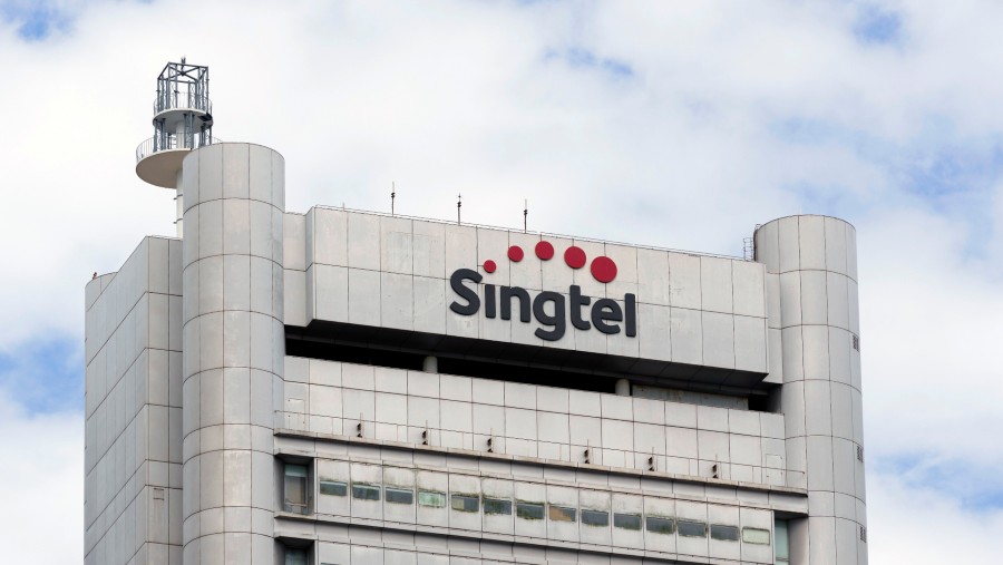 Singapore Telecommunications Ltd atau Singtel. (Bloomberg)