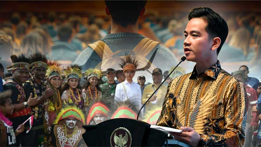 Wapres Gibran Bakal Sering ke Papua, Ajak Mahasiswa (Diolah)