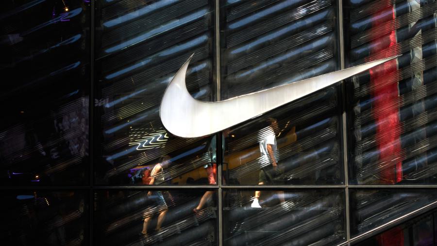 Logo Nike. (Bloomberg)