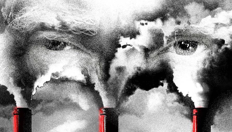 Ilustrasi Trump dan Oil Gas