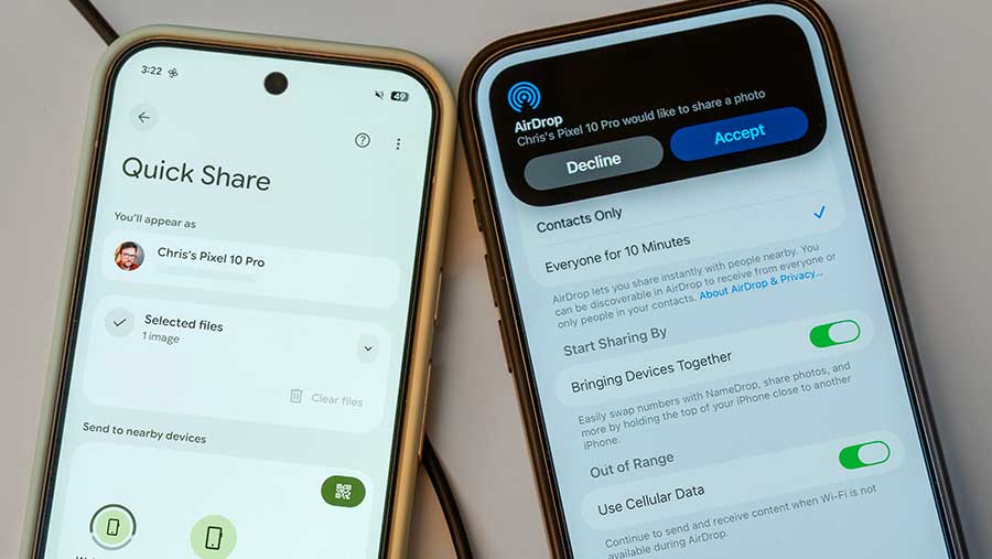 Google Luncurkan Berbagi File Pixel ke iPhone Tanpa Izin dengan AirDrop Apple (Bloomberg)