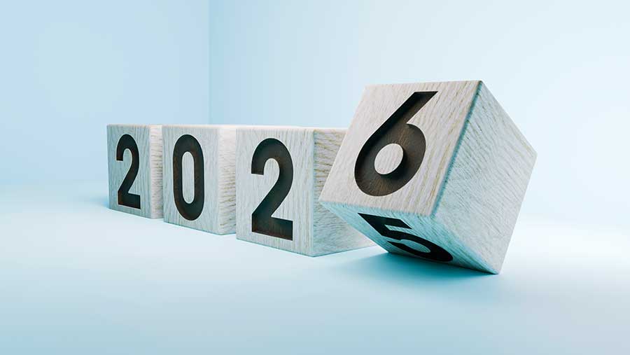 Ilustrasi Kalender 2026 (Envato)