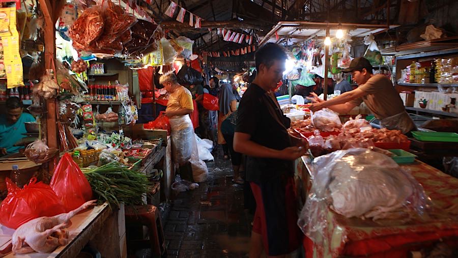 Pasar Minggu menjadi salah satu pasar terbesar di Ibu Kota yang menyuplai kebutuhan dasar warga Ibu Kota di sebagian wilayah Selatan.