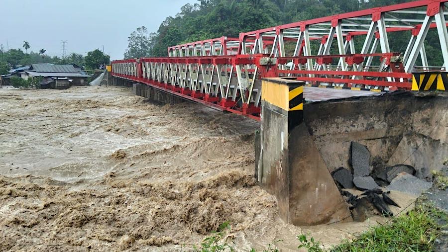 Banjir Bandang di Tapanuli Utara dan Tapanuli Tengah, Sumatra Utara. (Dok BNPB)