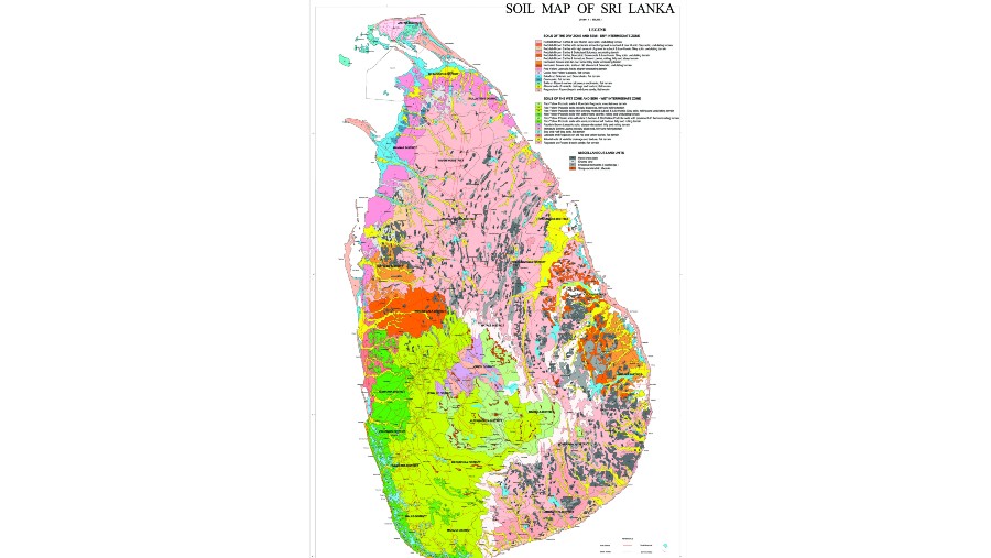 Ilustrasi negera Sri Lanka. Dok: nsdi.gov.lk