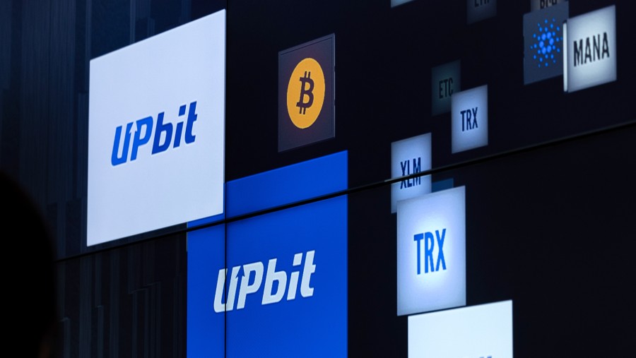 Bursa kripto Upbit. Bloomberg