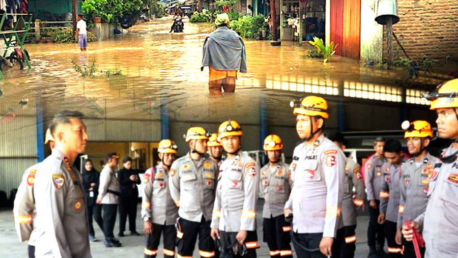 Kapolri sebut lepaskan penjarah swalayan hingga bentuk timsus kayu gelondongan di lokasi banjir Sumatra (Diolah berbagai sumber)
