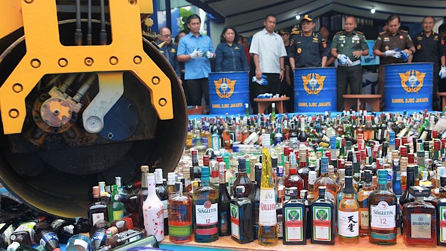 Estimasi potensi kerugian negara dari hilangnya penerimaan pajak dan bea masuk tercatat mencapai sebesar Rp37,64 miliar. (Bloomberg Technoz/ Andrean)