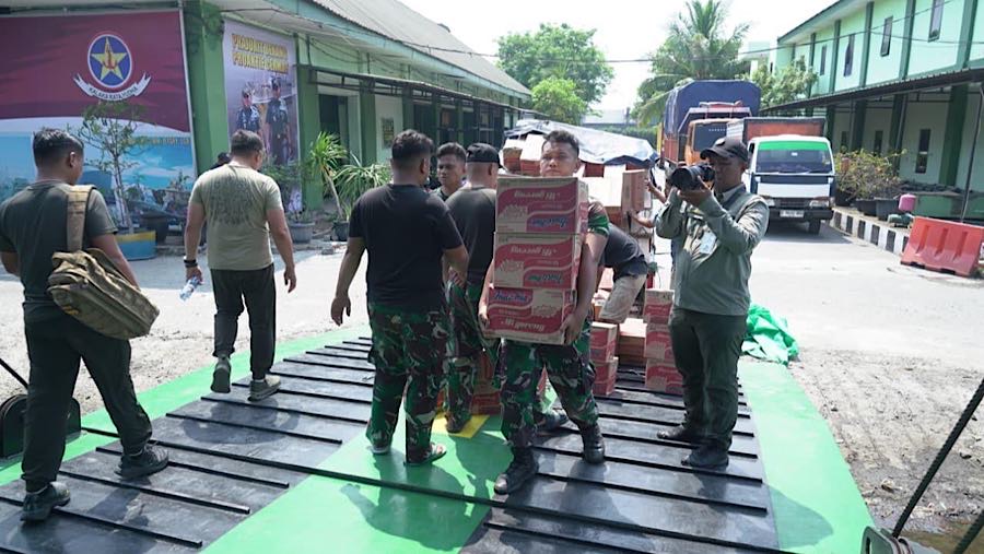 Bantuan tersebut dilakukan untuk membantu percepatan penanganan bencana di Sumatera. (dok. Badan Komunikasi Kepresidenan)