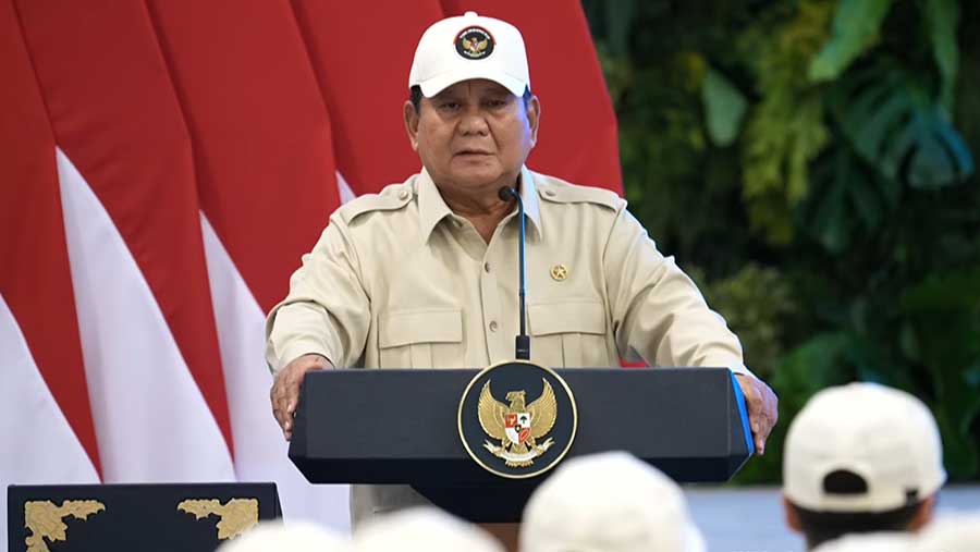 Presiden Prabowo Berangkatkan Kontingen Indonesia Menuju Sea Games ke-33 Thailand, (5/12/2025). (YouTube Setpres)