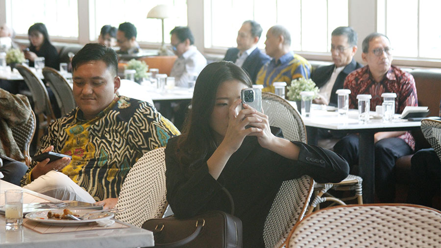 Executive Business Luncheon (Bloomberg Technoz/Arie Pratama)