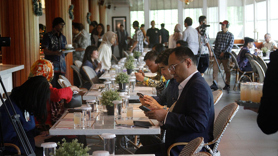 Executive Business Luncheon (Bloomberg Technoz/Arie Pratama)