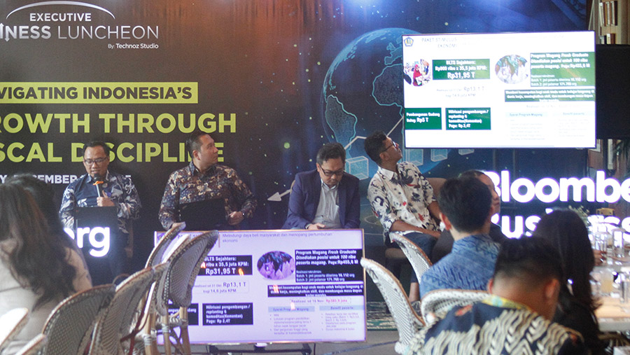 Executive Business Luncheon (Bloomberg Technoz/Arie Pratama)