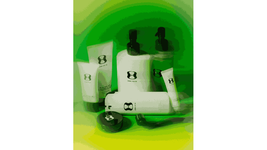 Rangkaian produk perawatan kulit One Skin (Sumber: Bloomberg)