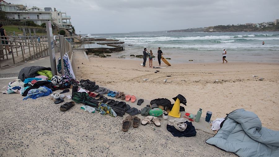 Insiden ini menjadi penembakan massal paling mematikan di Australia sejak tragedi Port Arthur di Tasmania pada 28 April 1996. (Brent Lewin/Bloomberg)