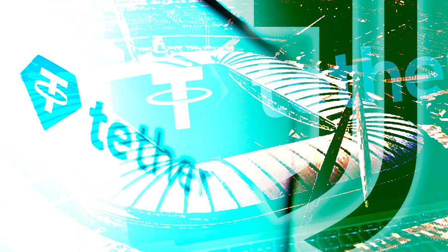 Ilustrasi Tether berambisi jadi pemilik mayoritas Juventus (Diolah)