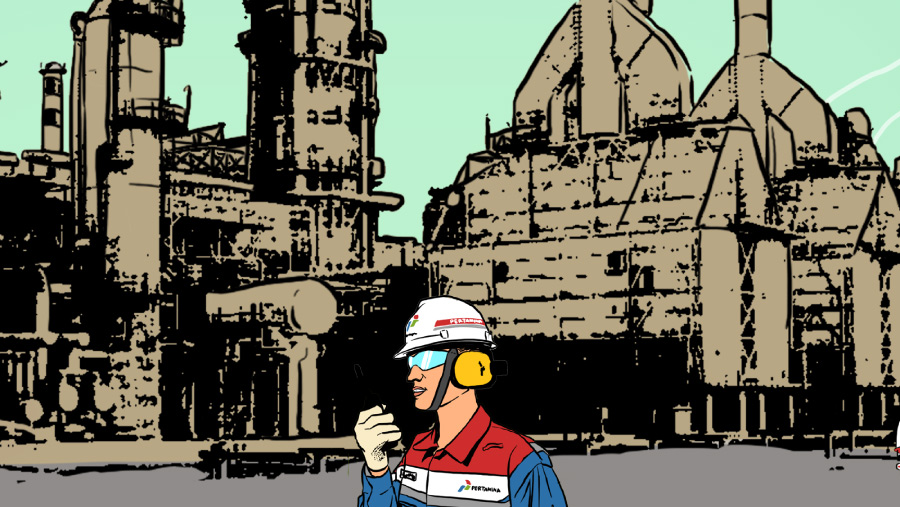 8 Tahun Kilang Pertamina Internasional: Menyediakan Energi Untuk Indonesia (Bloomberg Technoz/Arie Pratama)
