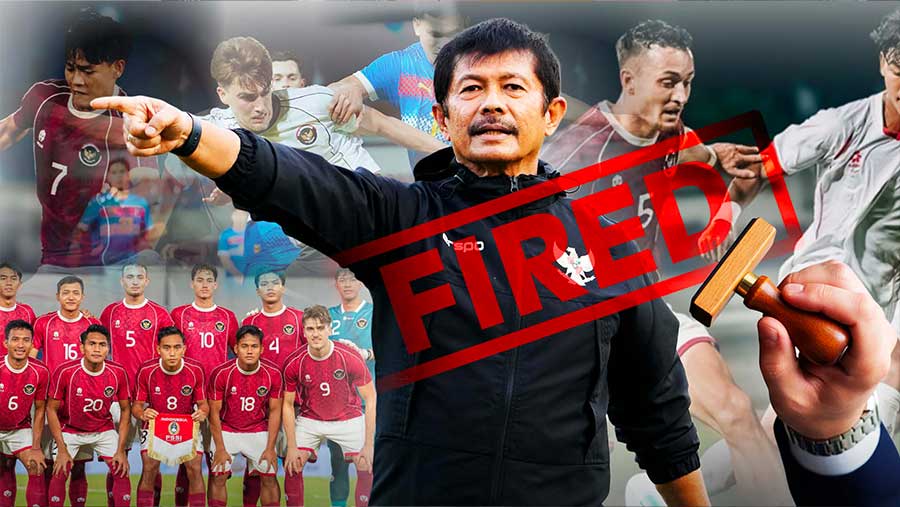 PSSI Copot Indra Sjafri dari Pelatih U-22. (Diolah dari Berbagai Sumber)