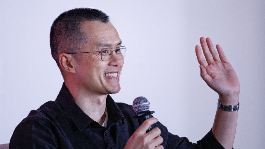 Penampilan baru Changpeng Zhao atau CZ, pendiri Binance. Bloomberg