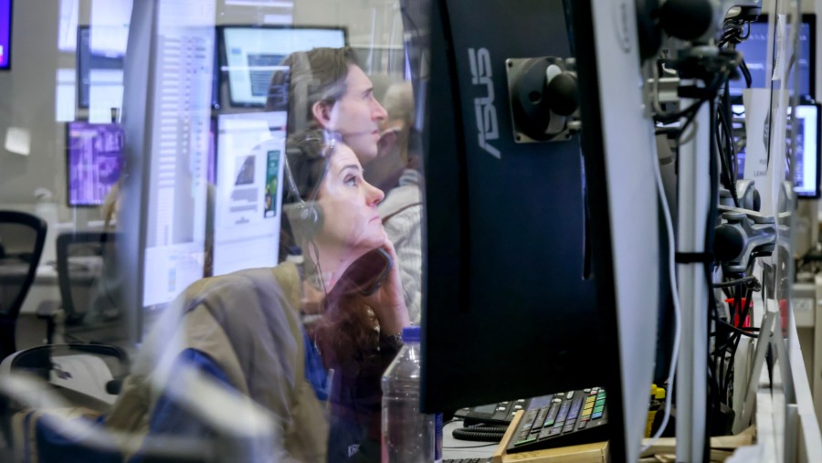 Ilustrasi pasar saham AS. Bloomberg