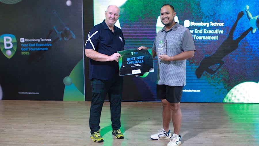 Selain kompetisi olahraga, turnamen ini dimanfaatkan para peserta untuk membangun relasi bisnis yang lebih erat.. (Bloomberg Technoz)