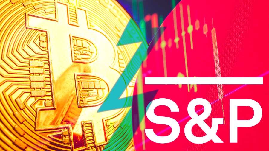 Ilustrasi Bitcoin vs S&P 500 (Diolah)