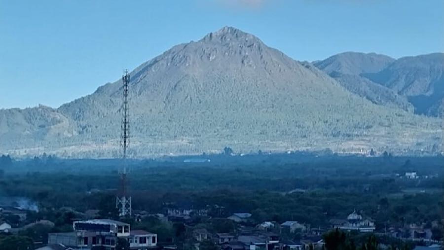 Gunung Burni Telong, Aceh. (Tangkapan Layar via website Kabupaten Bener Meriah)