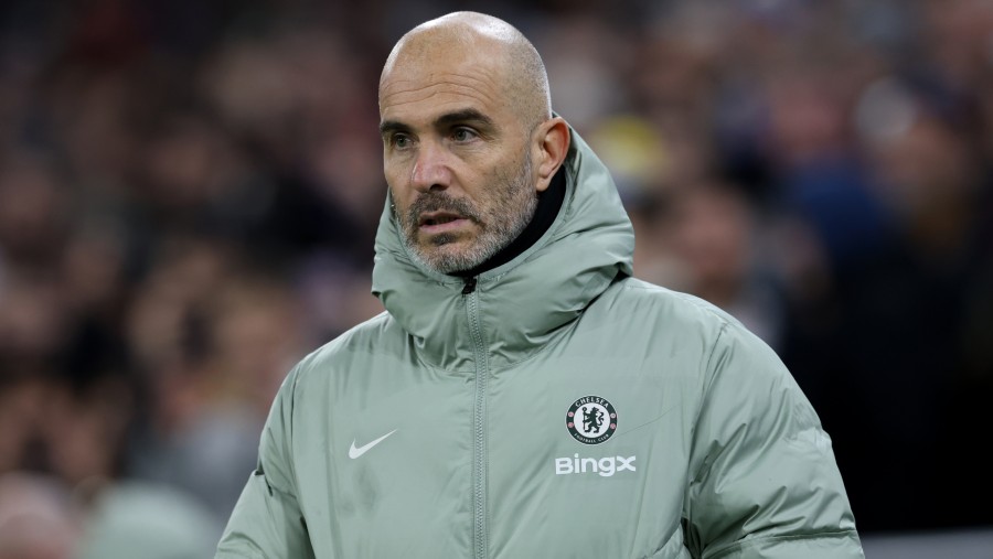 Mantan pelatih Chelsea FC, Enzo Maresca. (Michael Steele/Getty Images/Bloomberg)