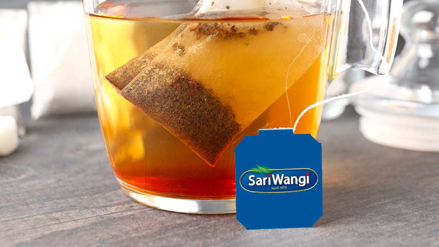 Ilustrasi Teh Sariwangi (Diolah)