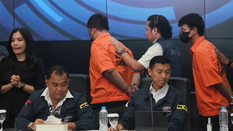 Bareskrim Polri mengungkap perkara akses ilegal dan tindak pidana pencucian uang yang bersumber dari aktivitas judi online (judol).