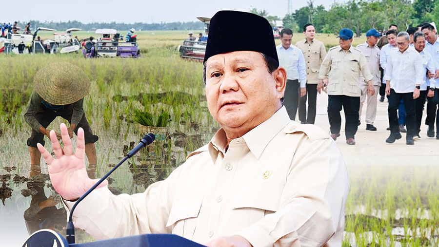 Umumkan Swasembada Pangan, Prabowo Apresiasi Petani Indonesia (Diolah Berbagai Sumber)