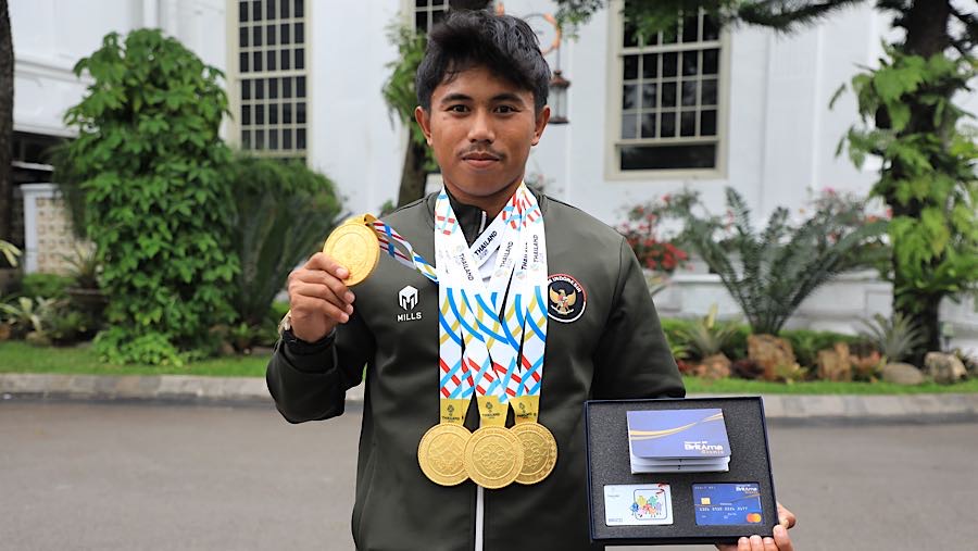 BRI bersama Kemenpora juga menggelar edukai literasi keuangan bertema “Champions Beyond the Arena: Smart Finance for Champion Athletes”. (dok. BRI)