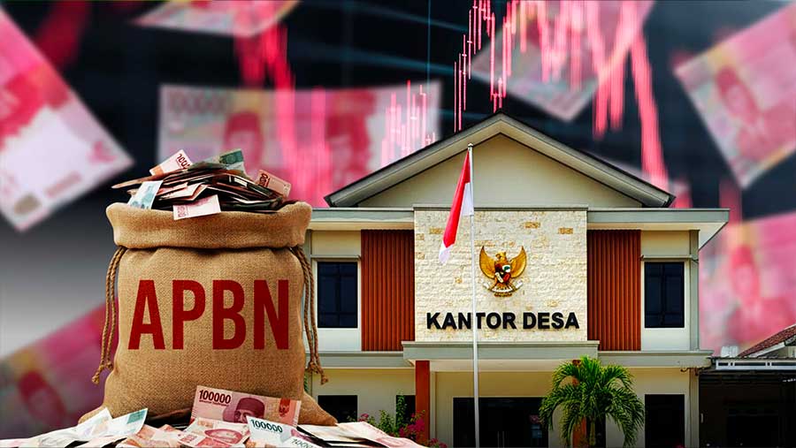 APBN 2026 Dana Desa Rp60,57 Triliun, Lebih Rendah Dari 2025. (Diolah dari Berbagai Sumber)