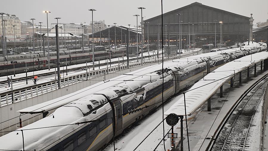 Gelombang dingin ini menjadi yang terparah di Prancis sejak 2012, kata ahli meteorologi di Meteo France. (Benjamin Girette/Bloomberg)