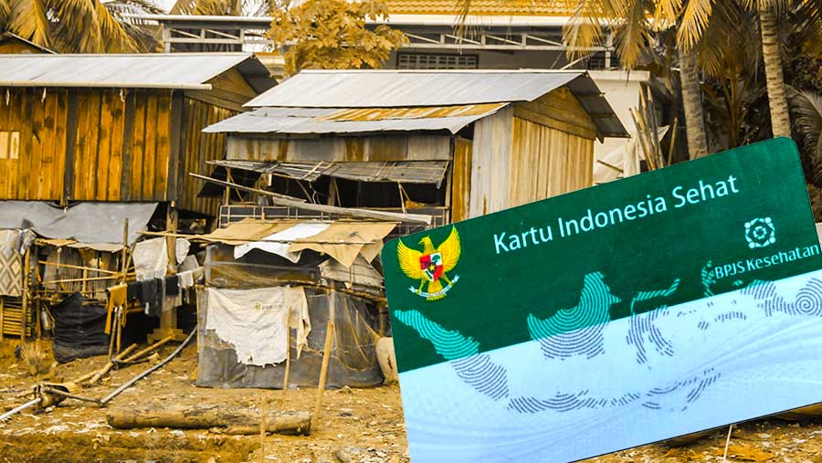 Ilustrasi BPJS Kesehatan mandiri dan Penerima Bantuan Iuran (PBI) (Diolah berbagai sumber)