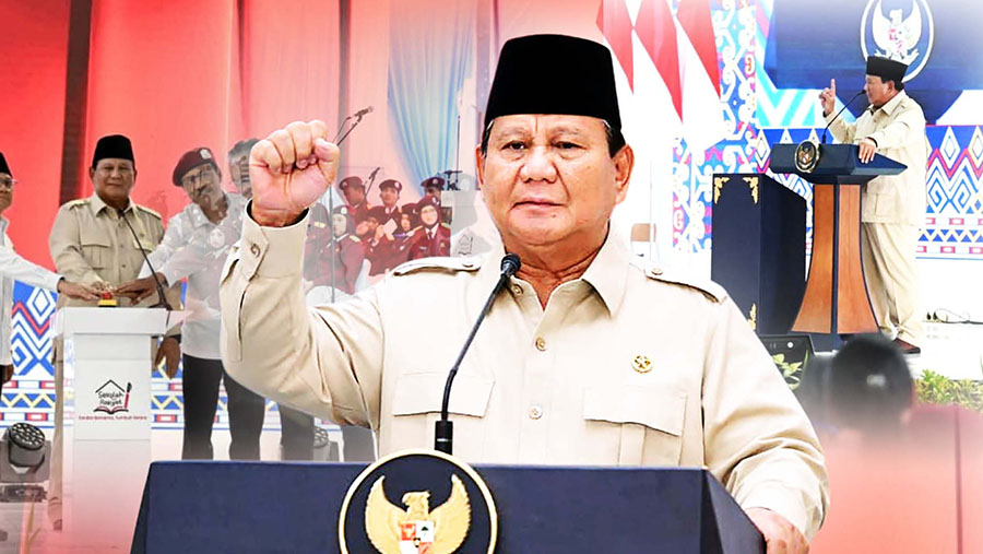 Presiden Prabowo Resmikan 166 Sekolah Rakyat, Sampaikan Rasa Haru (Foto: Diolah dari Berbagai Sumber)