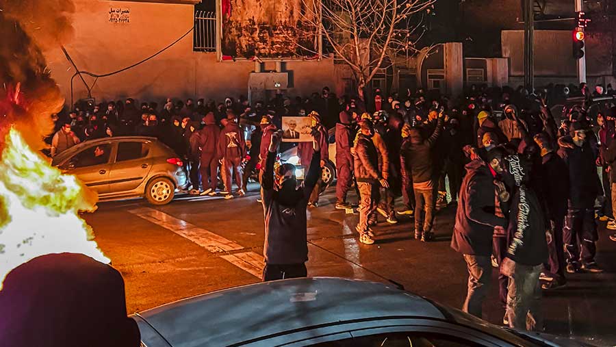 Gelombang demonstrasi Iran (Bloomberg)