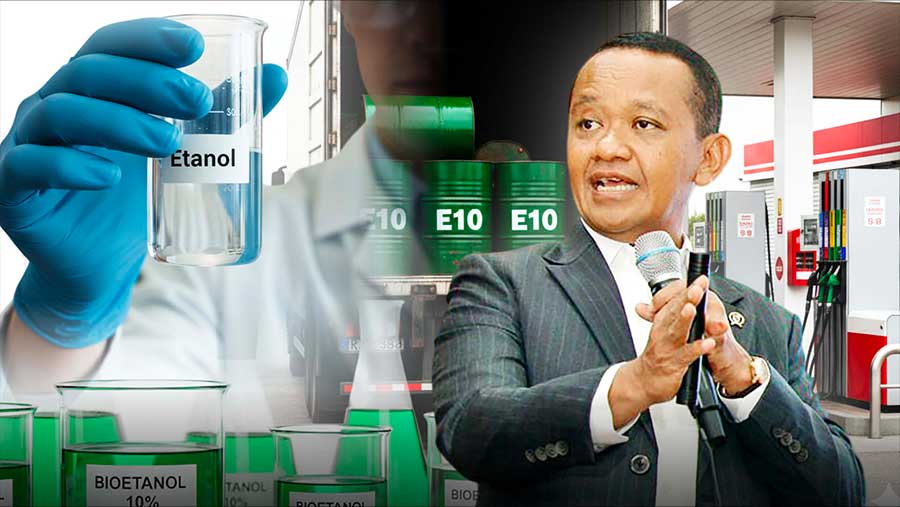 Bahlil Berencana Wajibkan Bensin Etanol 20% dan Penerapan E10, pada 2027. (Diolah dari Berbagai Sumber)