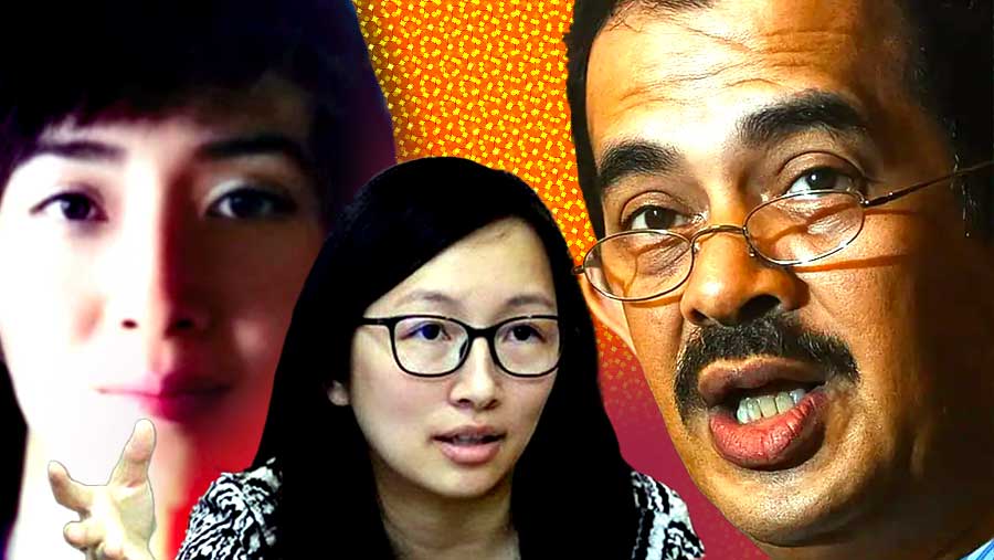 Riza Chalid, Jurist Tan, dan Cheryl Darmadi (Diolah)